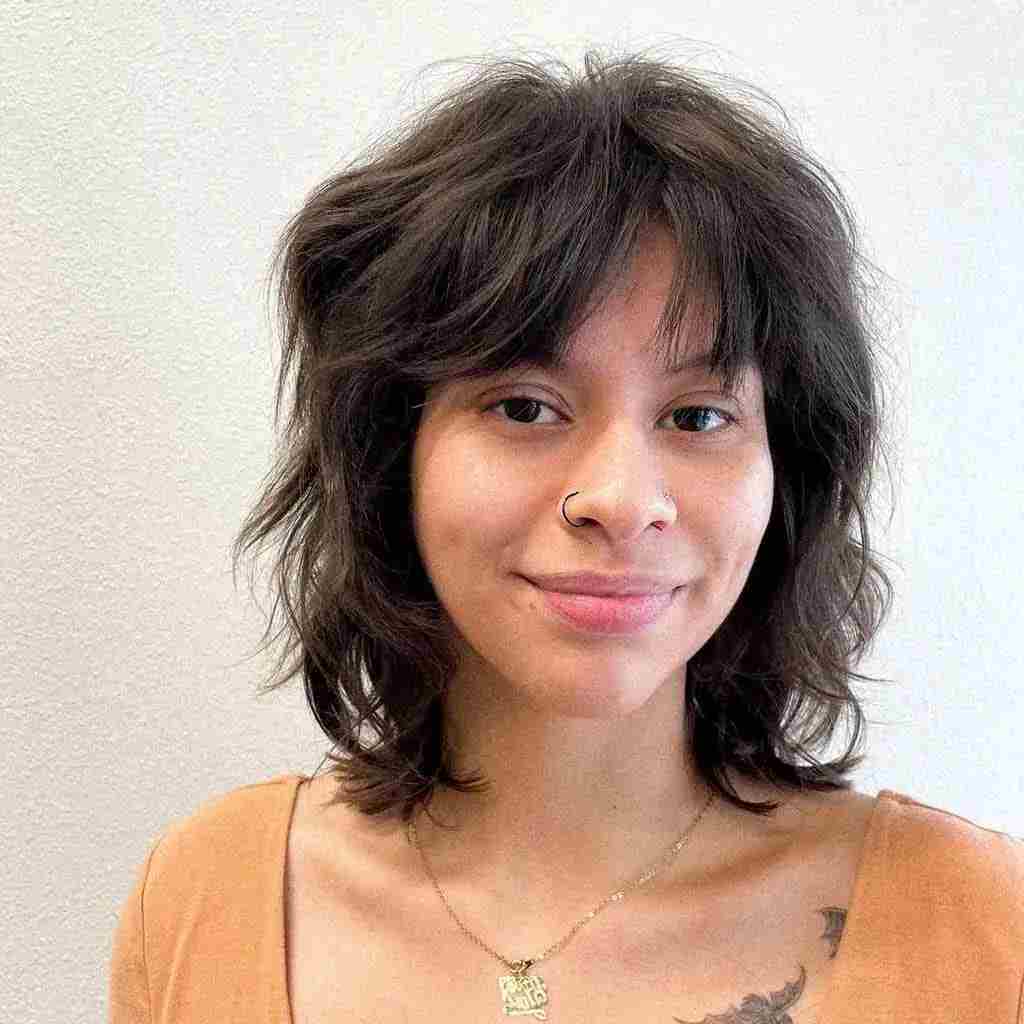 Choppy Short Wolf Cut