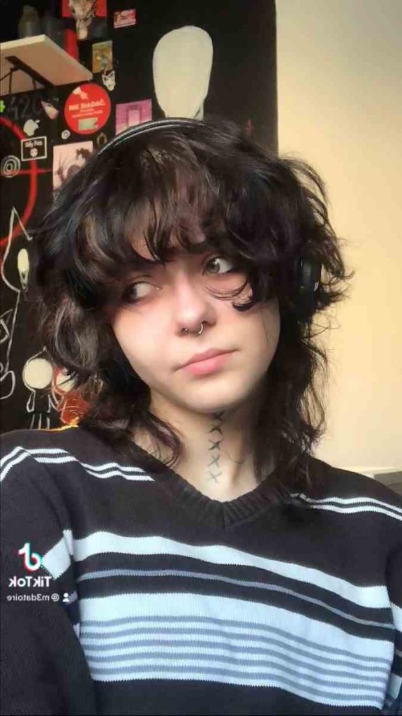 Curly Emo Shag