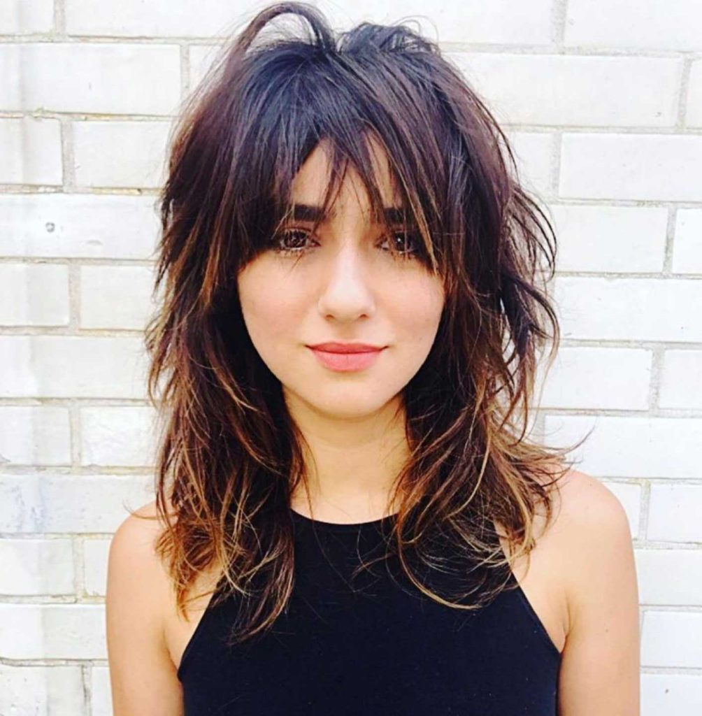 Edgy Shag Haircuts