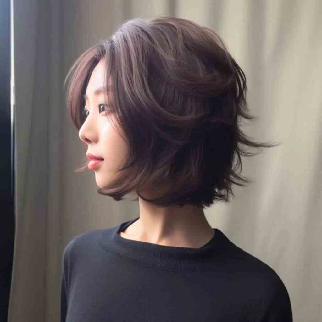 Fluffy Short Wolf Cut