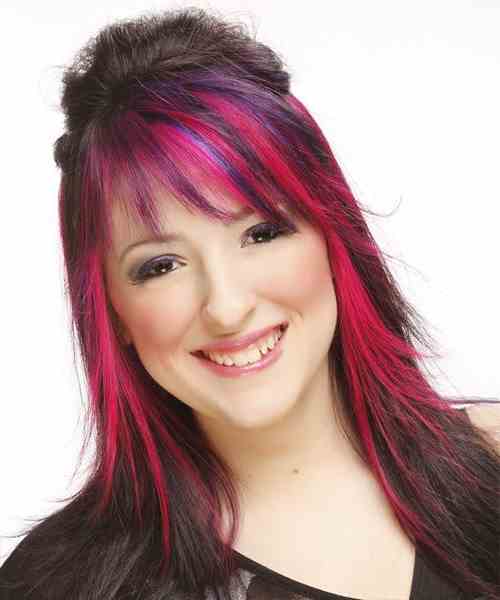 Half-Up, Half-Down with Colorful Extensions