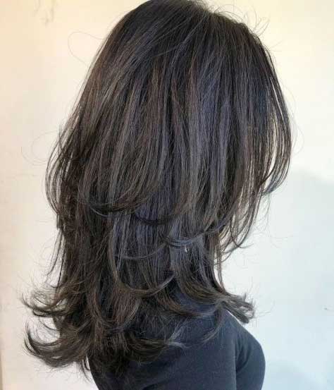 Layered Wolf Cut
