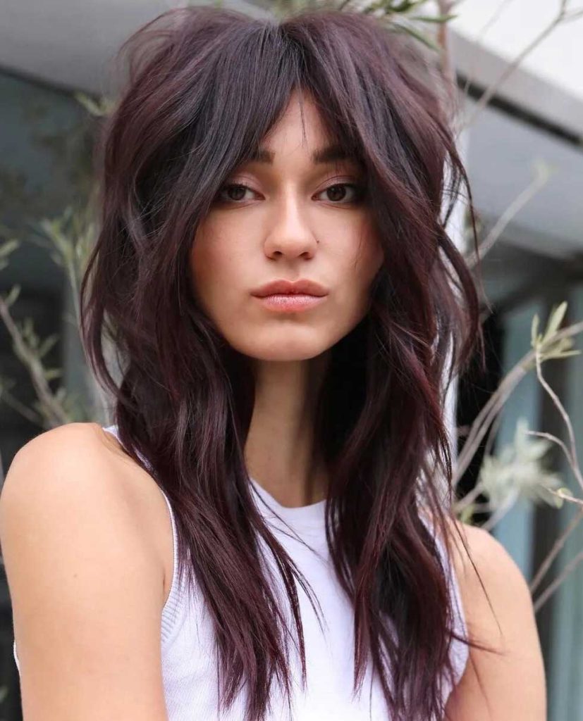 Long Layered Fluffy Wolf Cut