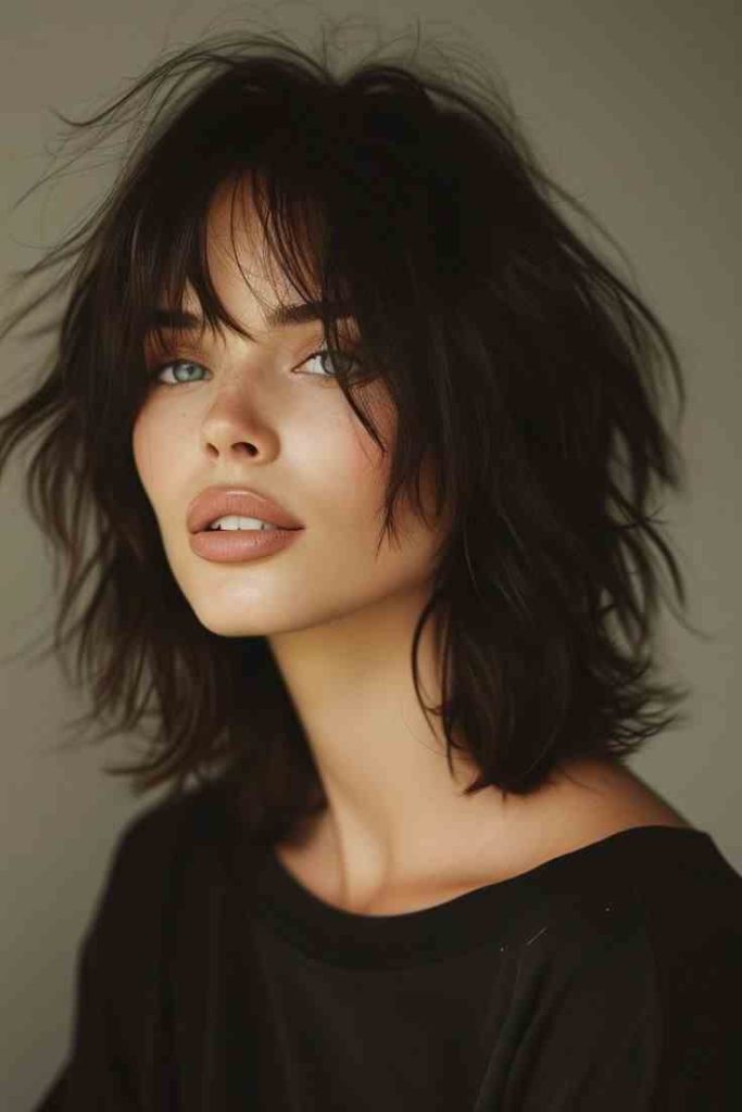Medium Shaggy Wolf Cut