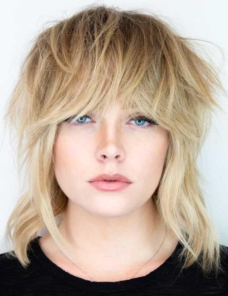 Messy & Textured Wolf Fluffy Cut