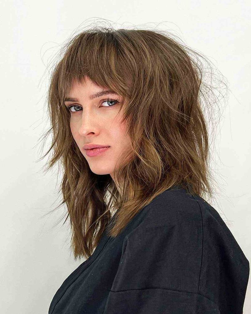 Messy Wolf Cut