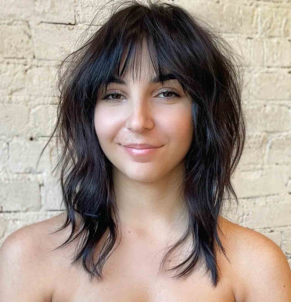 Soft Waves with a Wolf Cut