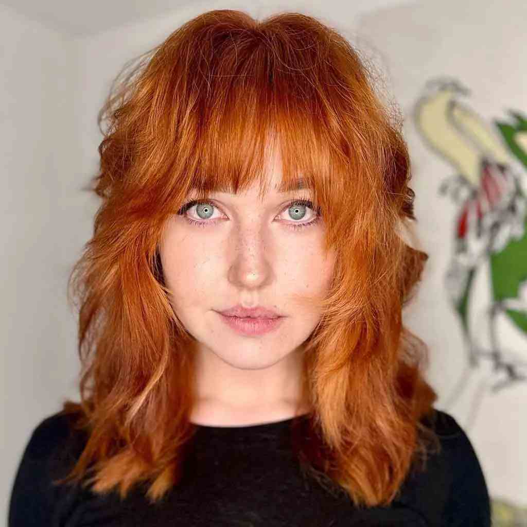 Soft Waves with a Wolf Cut
