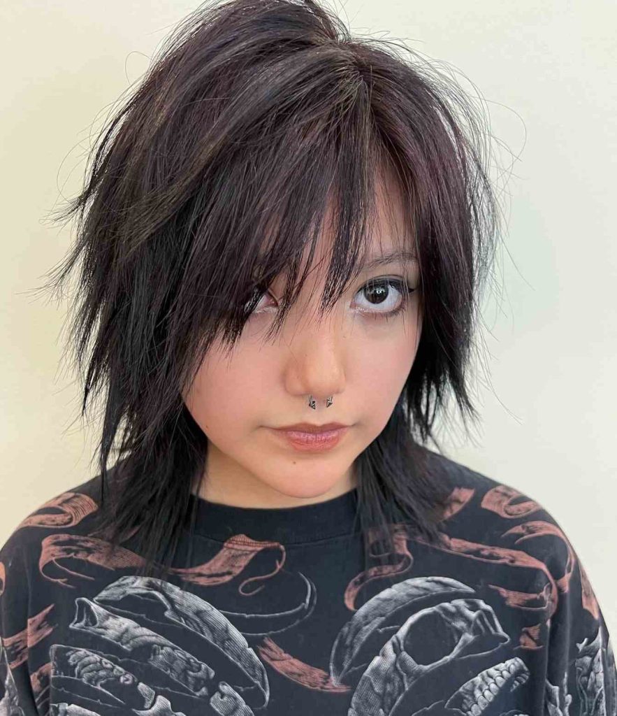 Spiky Short Wolf Cut