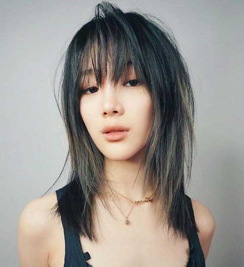 Straight Wolf Cut