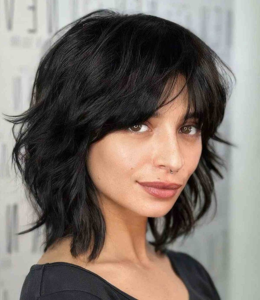 Tousled Bob Wolf Cut