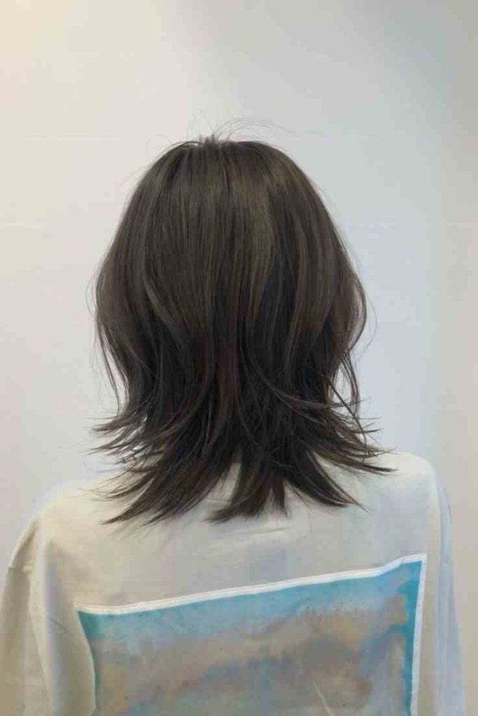 V-Cut Short Wolf Cut