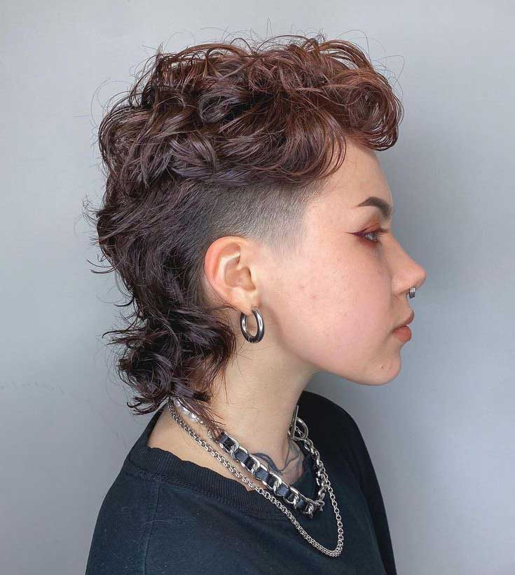 Wolf Cut with Undercut