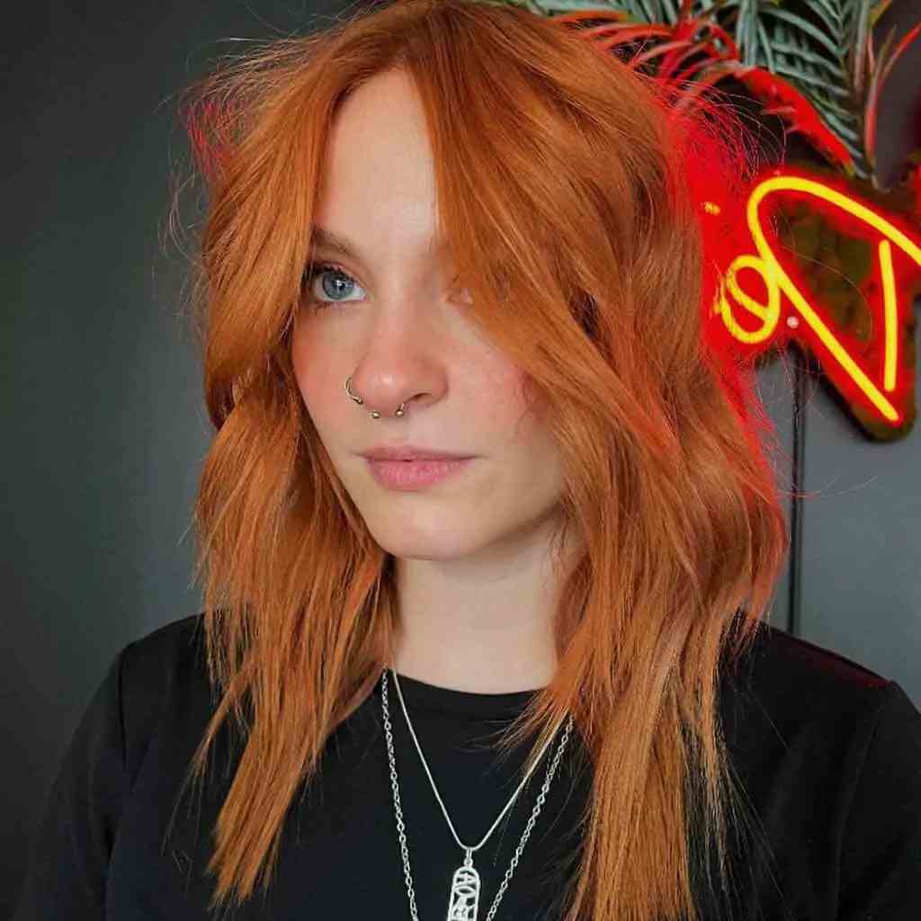 Classic Ginger Wolf Cut