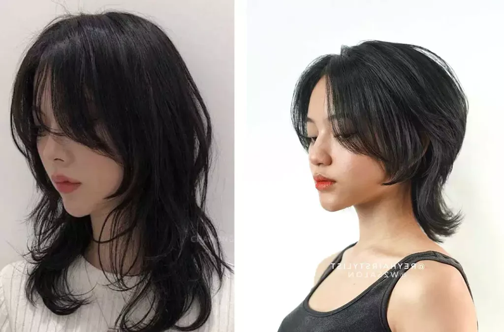 40 Stylish Korean Wolf Cut Hairstyles