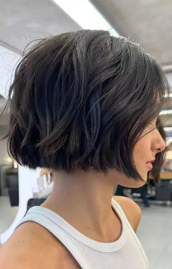 Classic French Bob with Layers