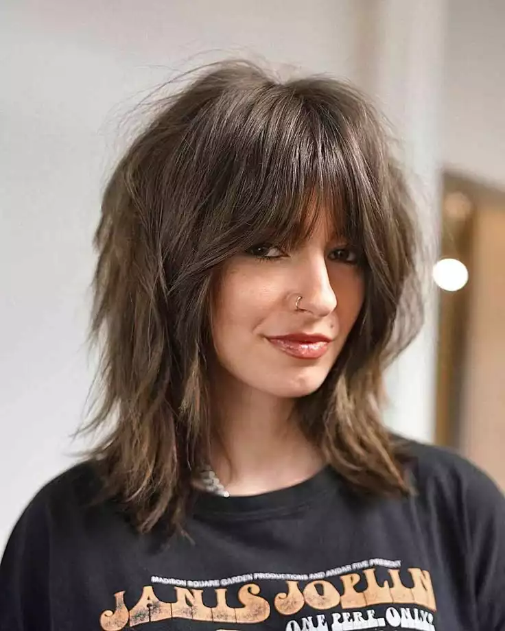 Layered Shag Cut