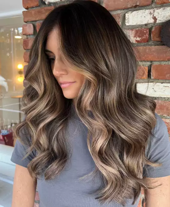 Light Brown Balayage Blend