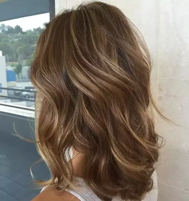 Light Brown with Babylights
