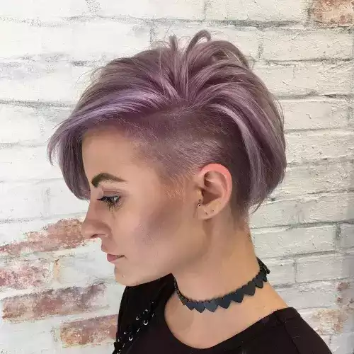 Undercut Pixie with Layered Top